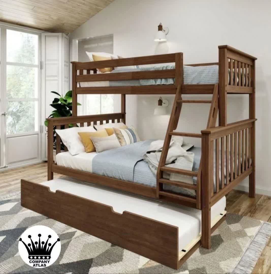 تخت دونفره چوبی