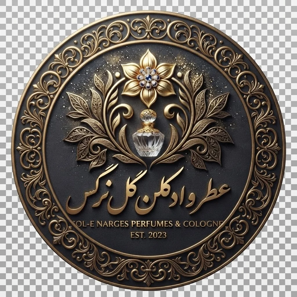 لوگو عطر و ادکلن گل نرگس 🌷