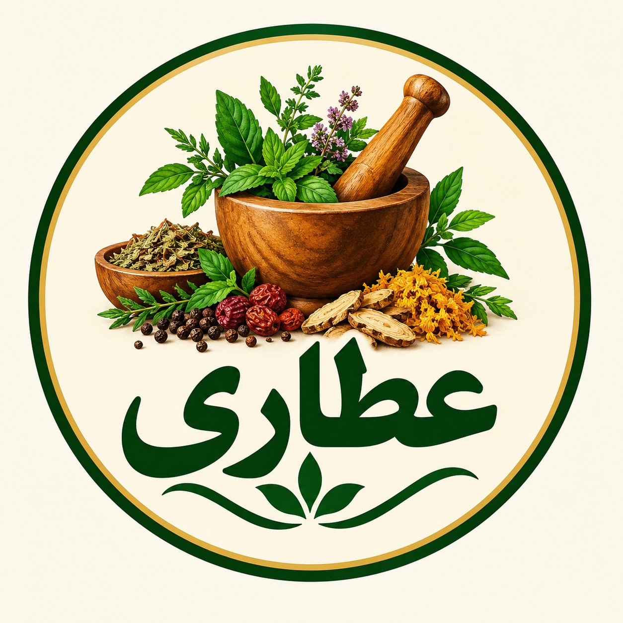 لوگو عطاری گل یاس/بنی هاشم.پرتوی
