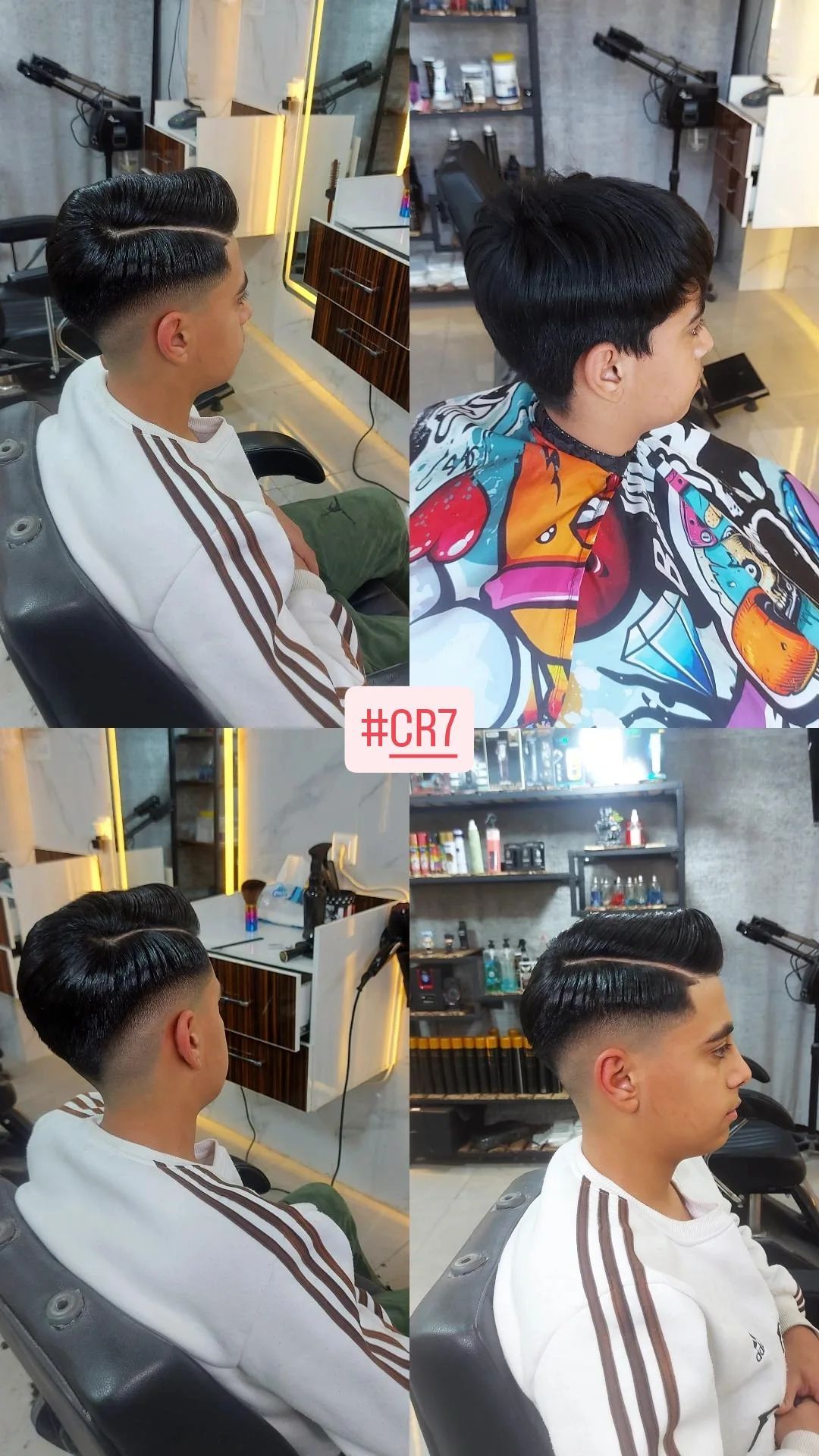 گالری آرایشگاه CR7
