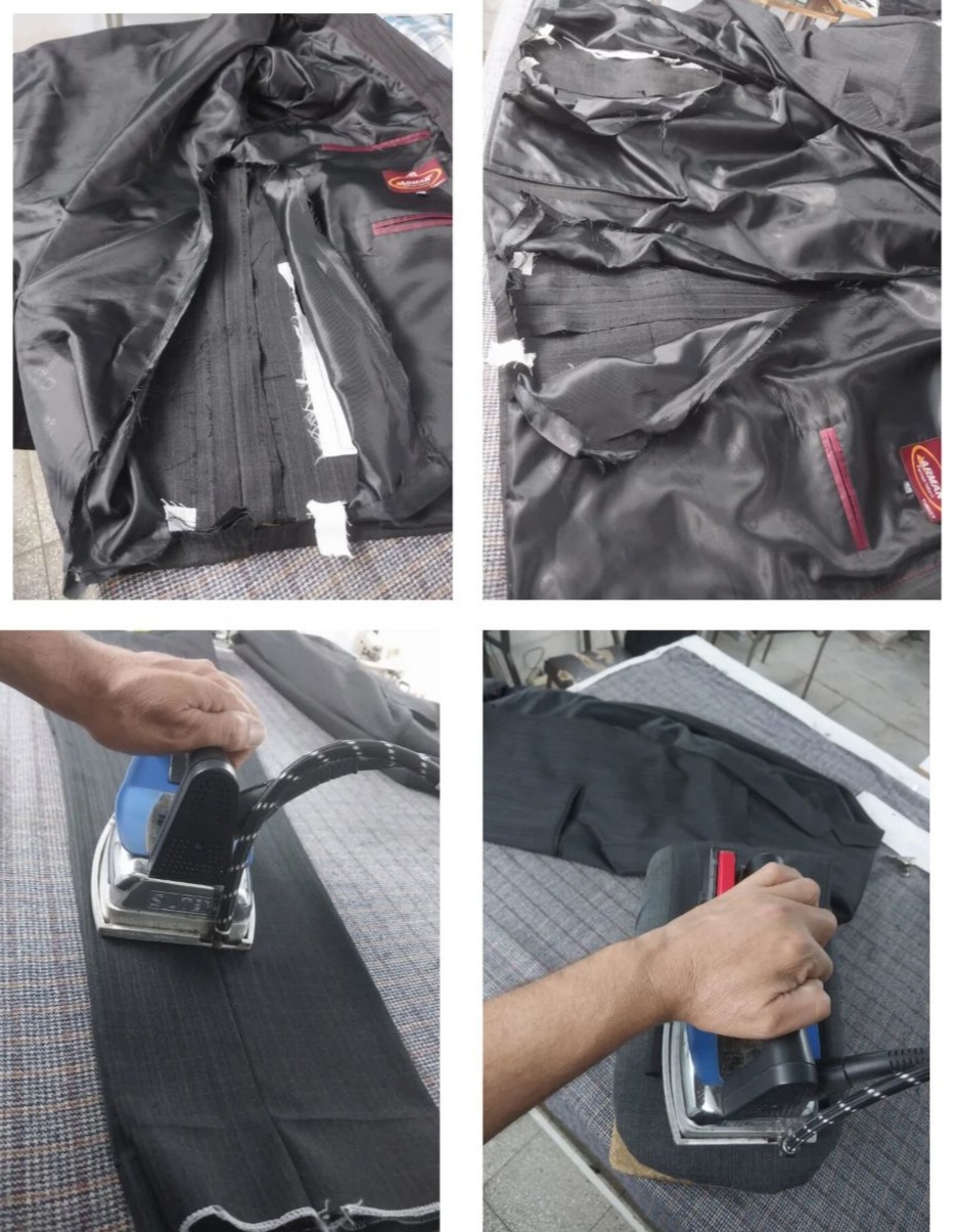 سایز کردن کت و شلوار