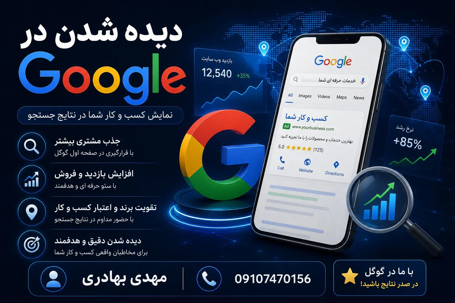 گالری مهدی بهادری عضو شرکت نیکی ورک