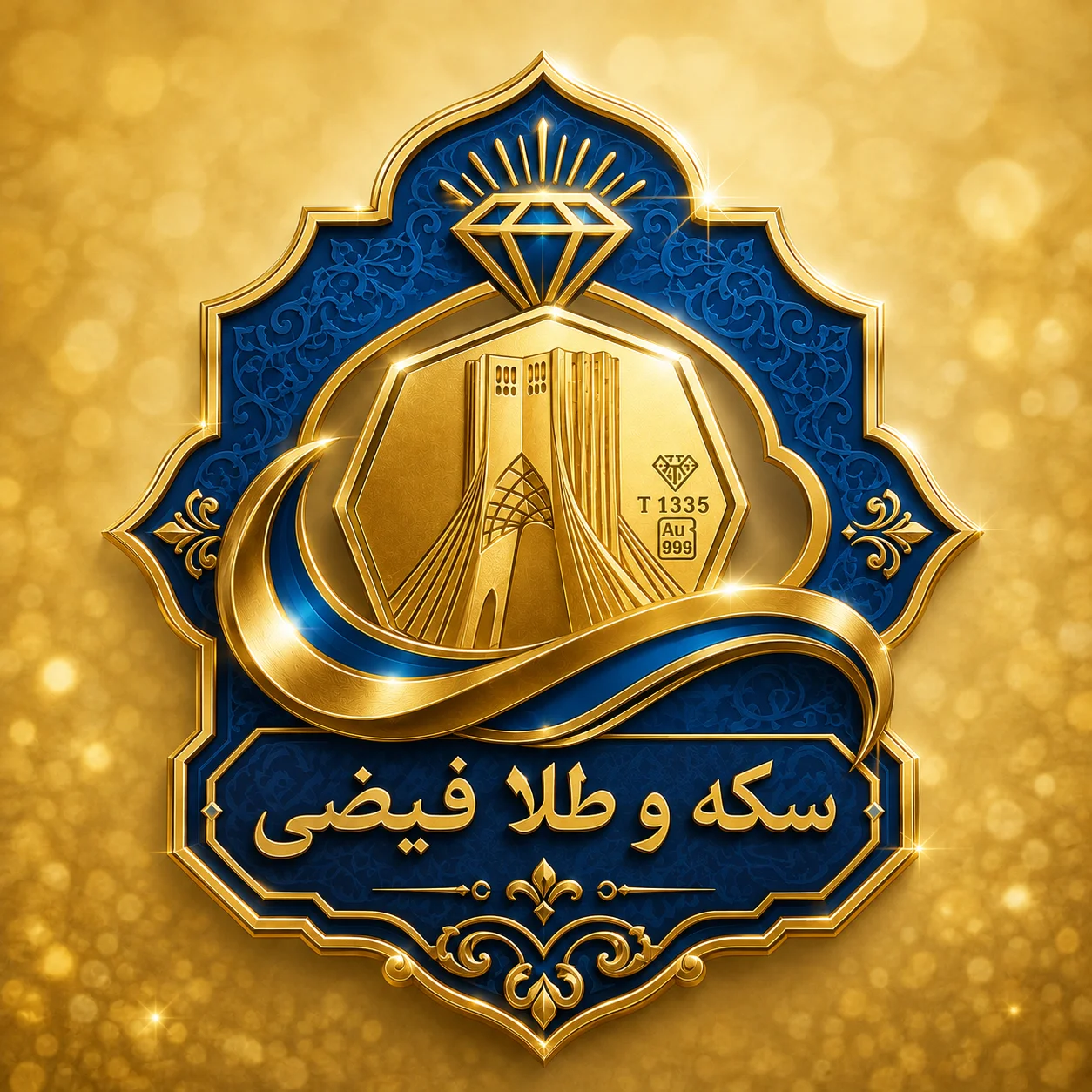لوگو سکه و طلا فیضی