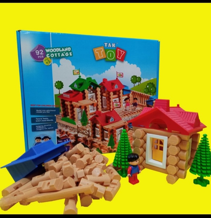 لگو طرح چیدمان چوبی